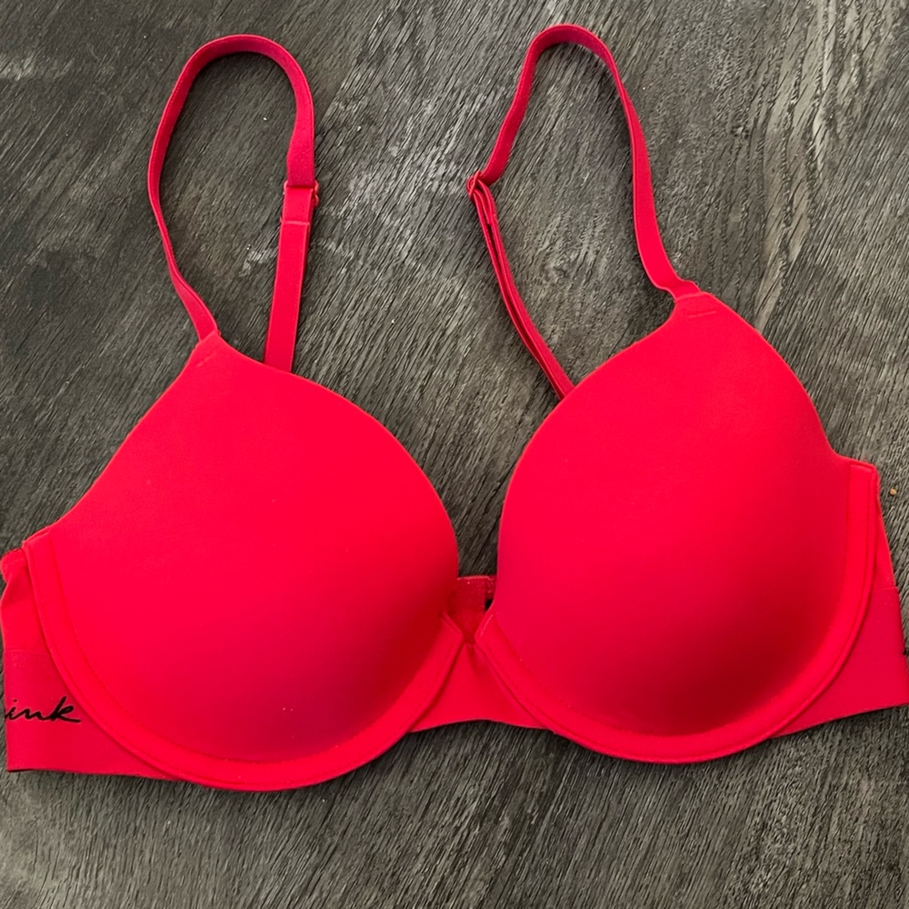 Red bra